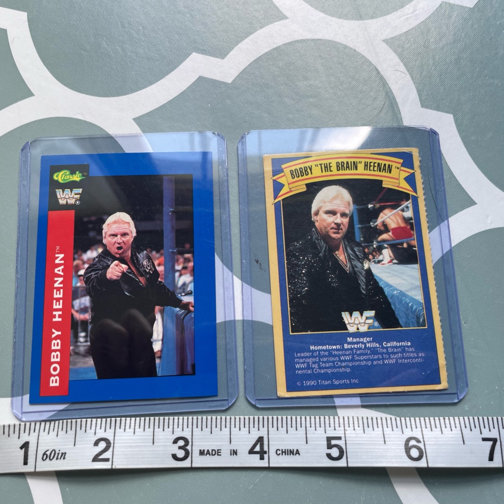 Bobby Heenan Trading Cards Set